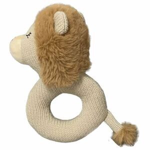 New Moon & Stars Sleeping Lion Leo Baby Rattle 742960 Ages 0+ Infant Plush Buddy